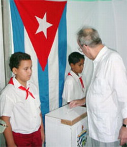 Cubans enjoy constitutional right to vote